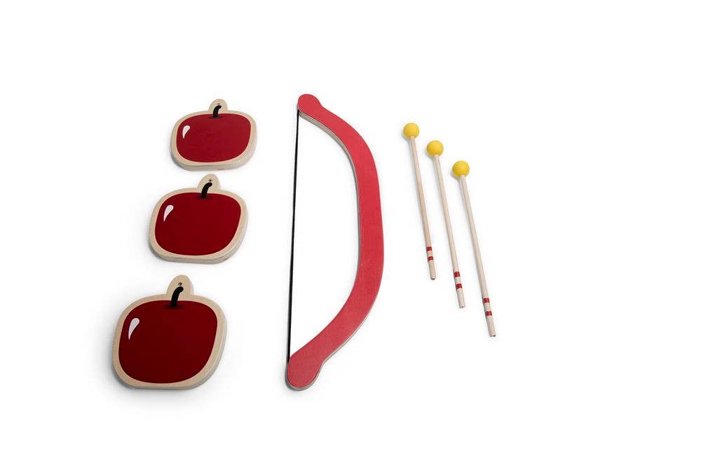 BS Toys - Vente Jouet en bois – enfant - Jeu de coordination arc et flèche en bois6