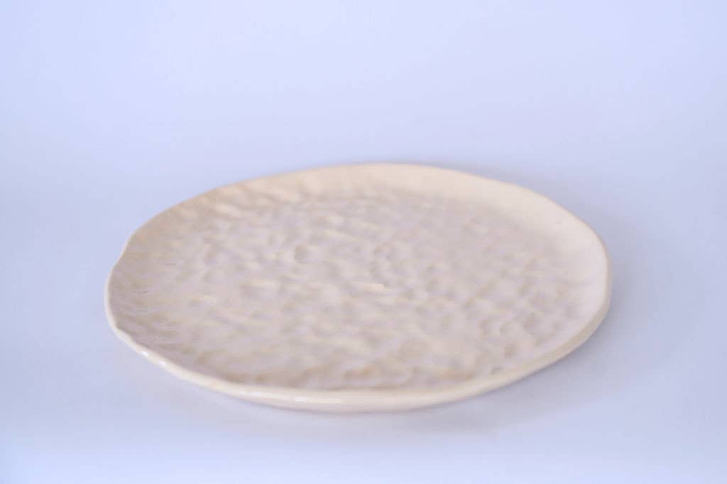 Semear - Wholesale Dinner Plate - Main Course, Ecru Fingers1