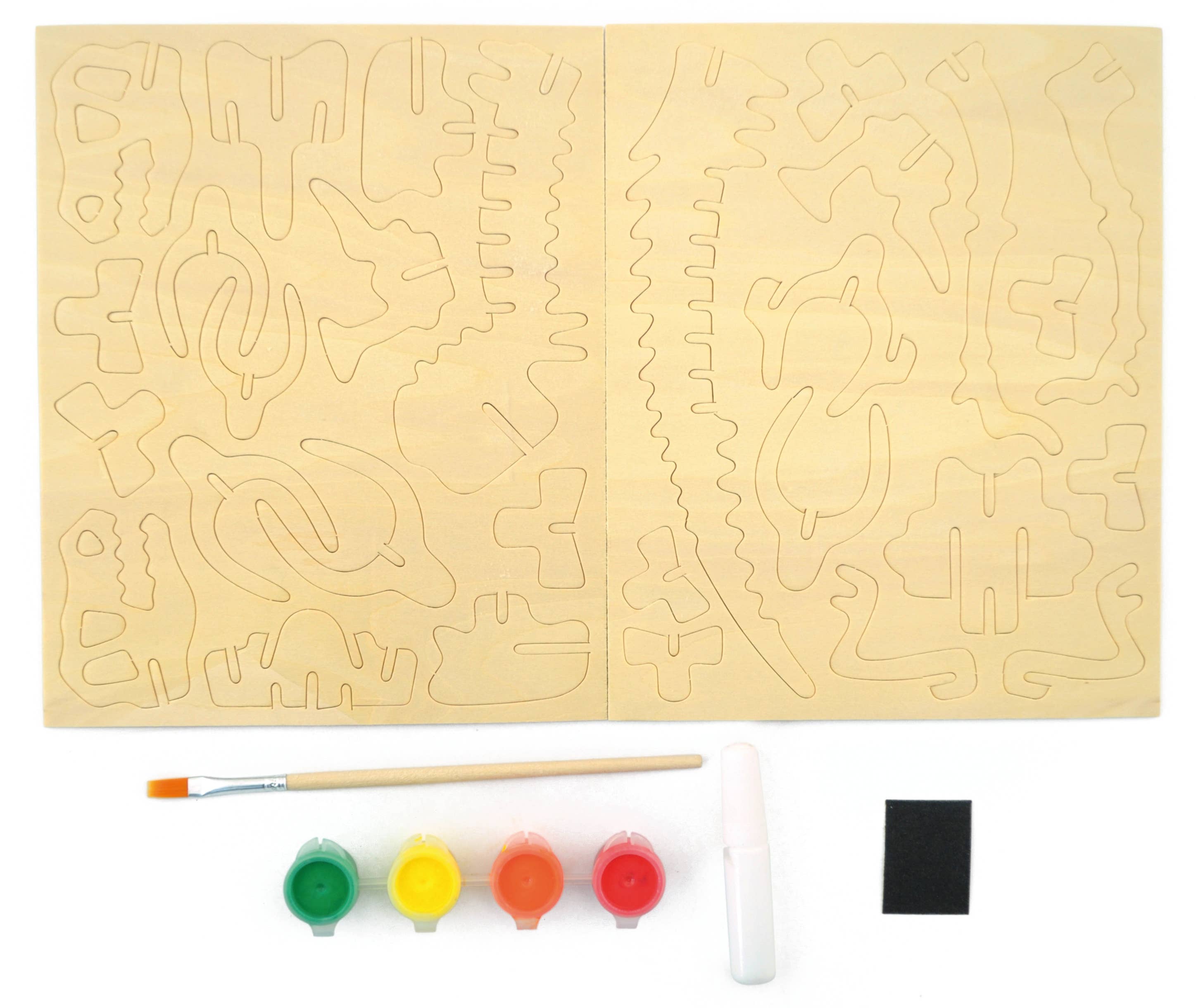 TOYS SERVICE, SL. -ANDREU TOYS- - Wholesale Art Set - Kids & Baby - ESQUELETO DE MADERA DE DINOSAURIO2