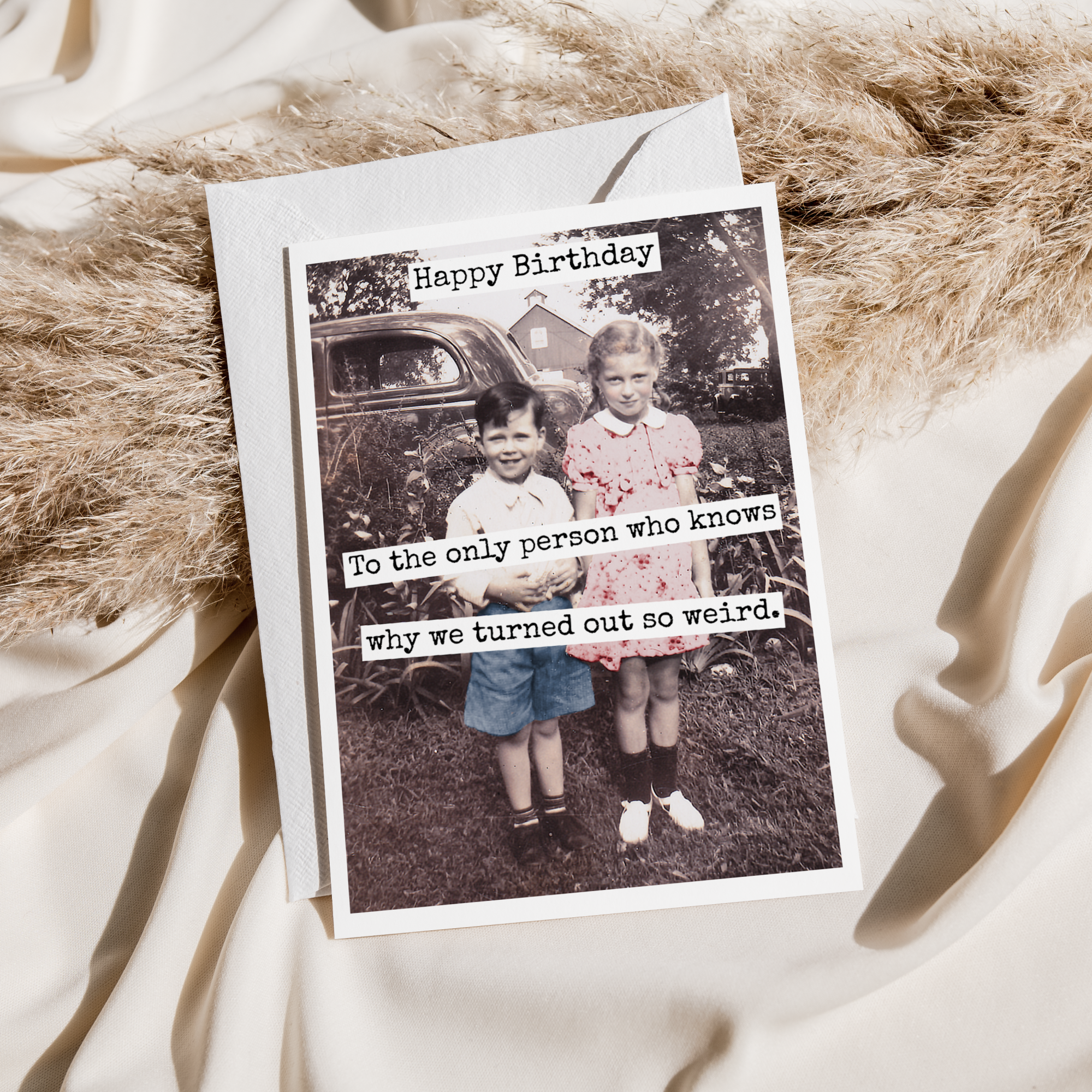 Raven's Rest Studio - Wholesale Birthday Card - CARD. Happy Birthday To The Only Person Who Knows Why...1