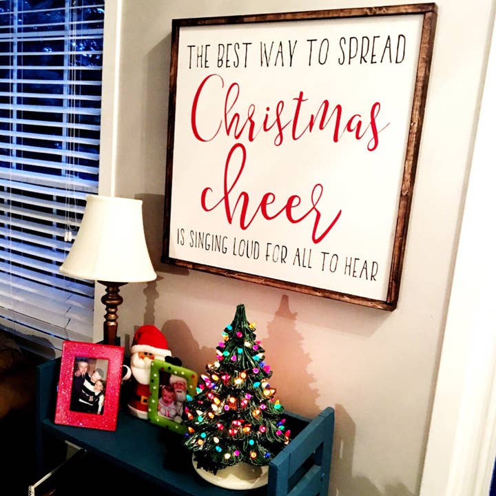 This Phrase of Life - Wholesale Sign - christmas cheer * wood sign * holiday decor