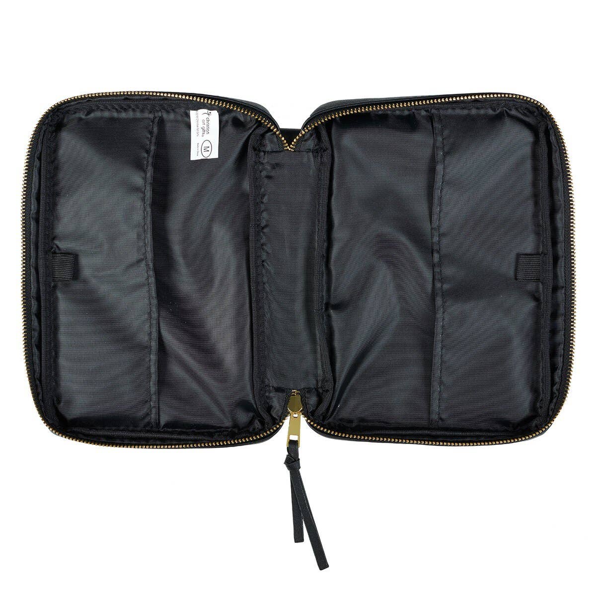 Christian Art Gifts - Wholesale Bible Cover - Bible Cover Fashion Black/White Amazing Grace Badge3