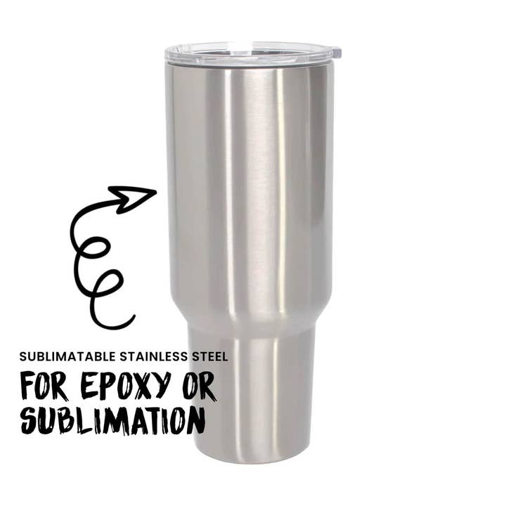 MakerFlo - Wholesale Insulated mug/tumbler - 40oz Stainless Steel Tumbler8