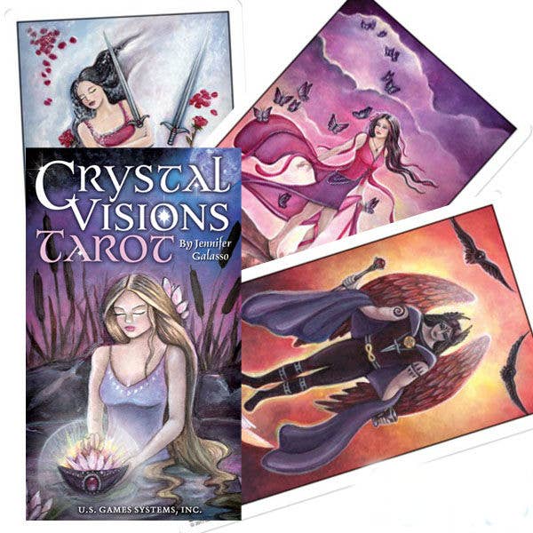 Cardshouse - Wholesale Tarot Cards - Crystal Visions Tarot Cards Us Games Systems
