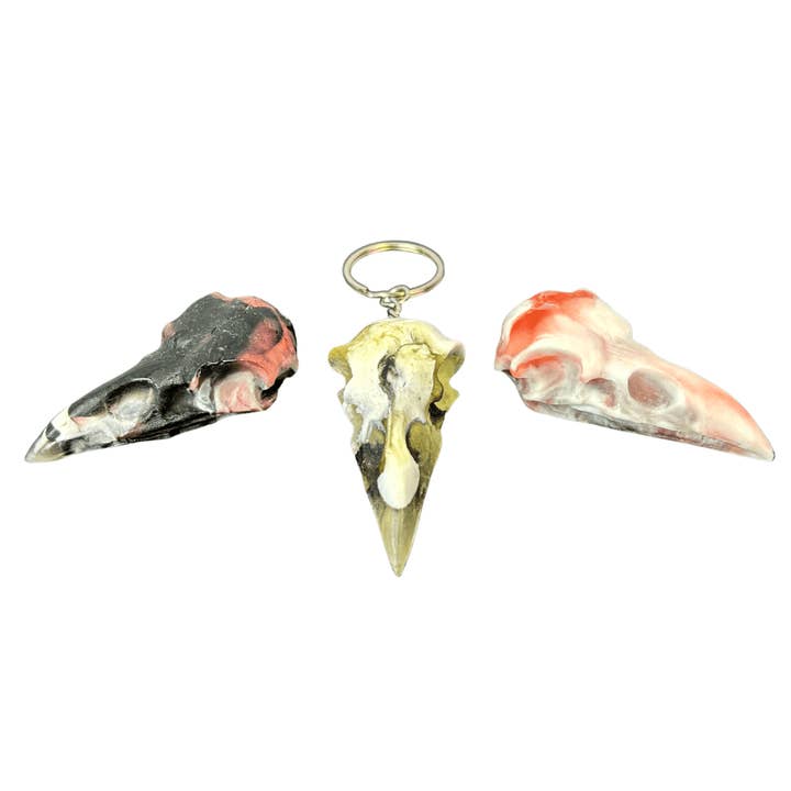Down To Earth - Wholesale Keychain - Unisex - Resin Crow