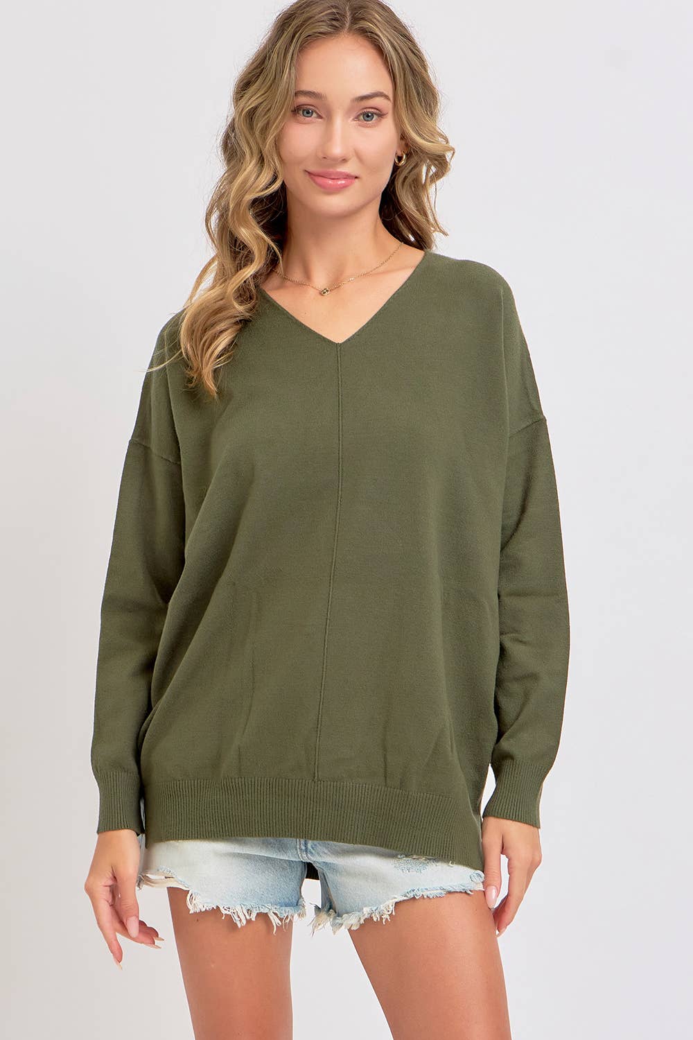 Sweet Lovely by Jen – wholesale Knitted jumper – Women′s – COZY KNIT  RELAXED  COMFY CASUAL  SWEATER65