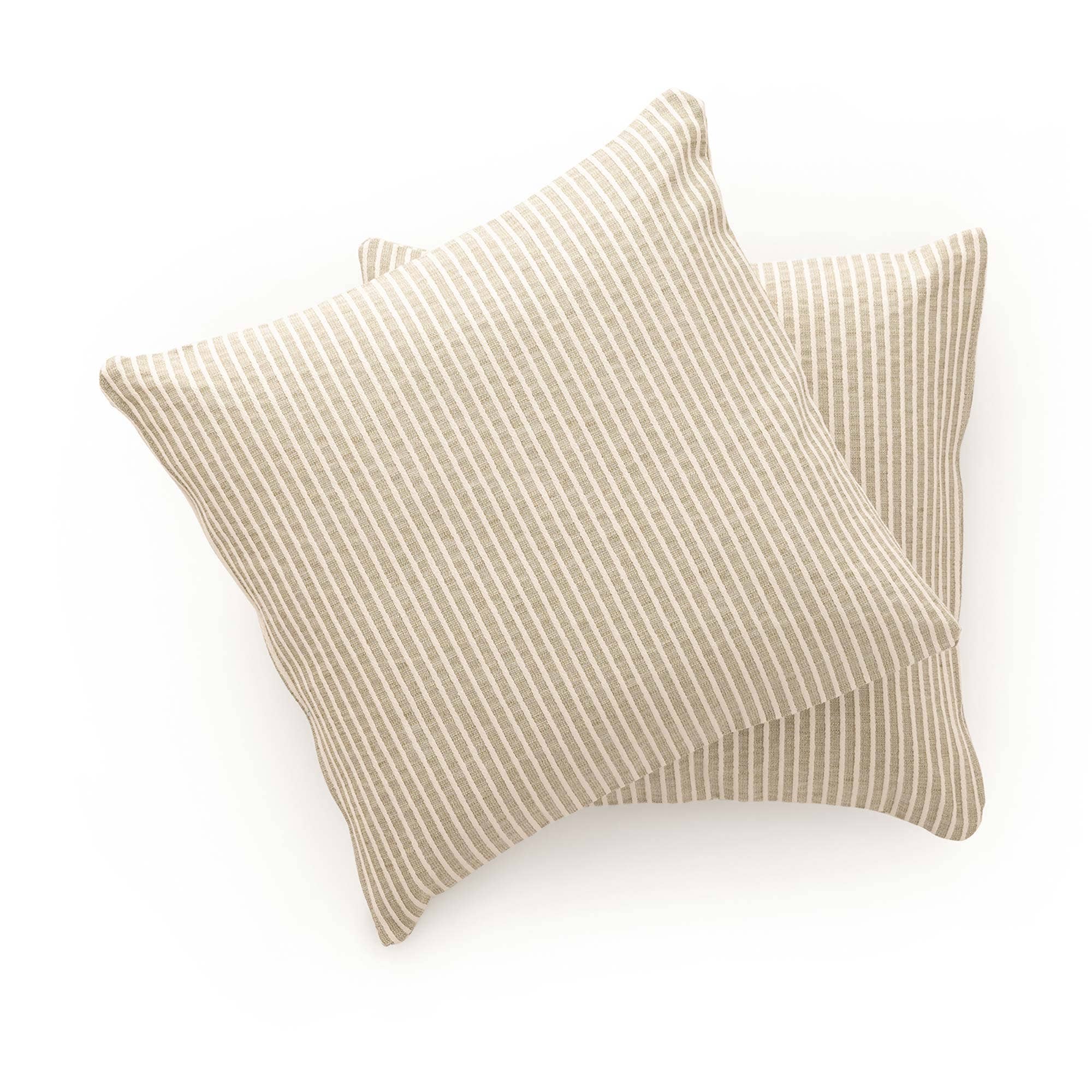 GAMUSI - Wholesale Throw Pillow Cover - Pack of 2 Cushion Covers 45x45 cm Stripes BANA7