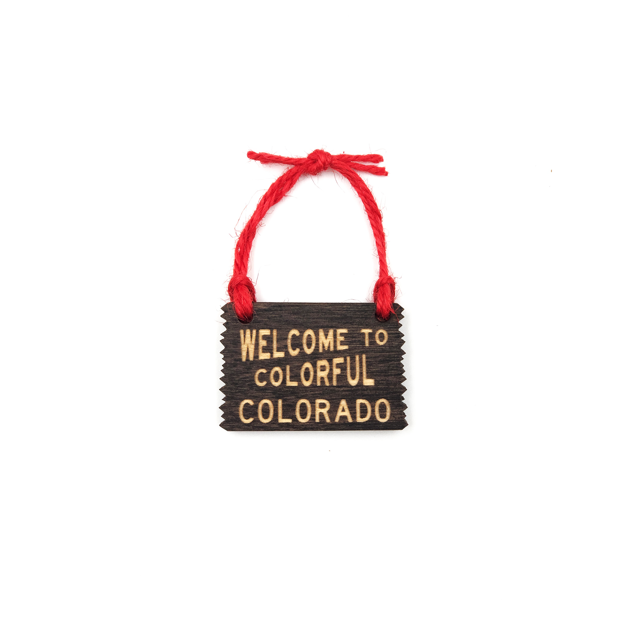 So Very Lovely - Wholesale Sign - Welcome To Colorful Colorado, 2" Mini Sign1
