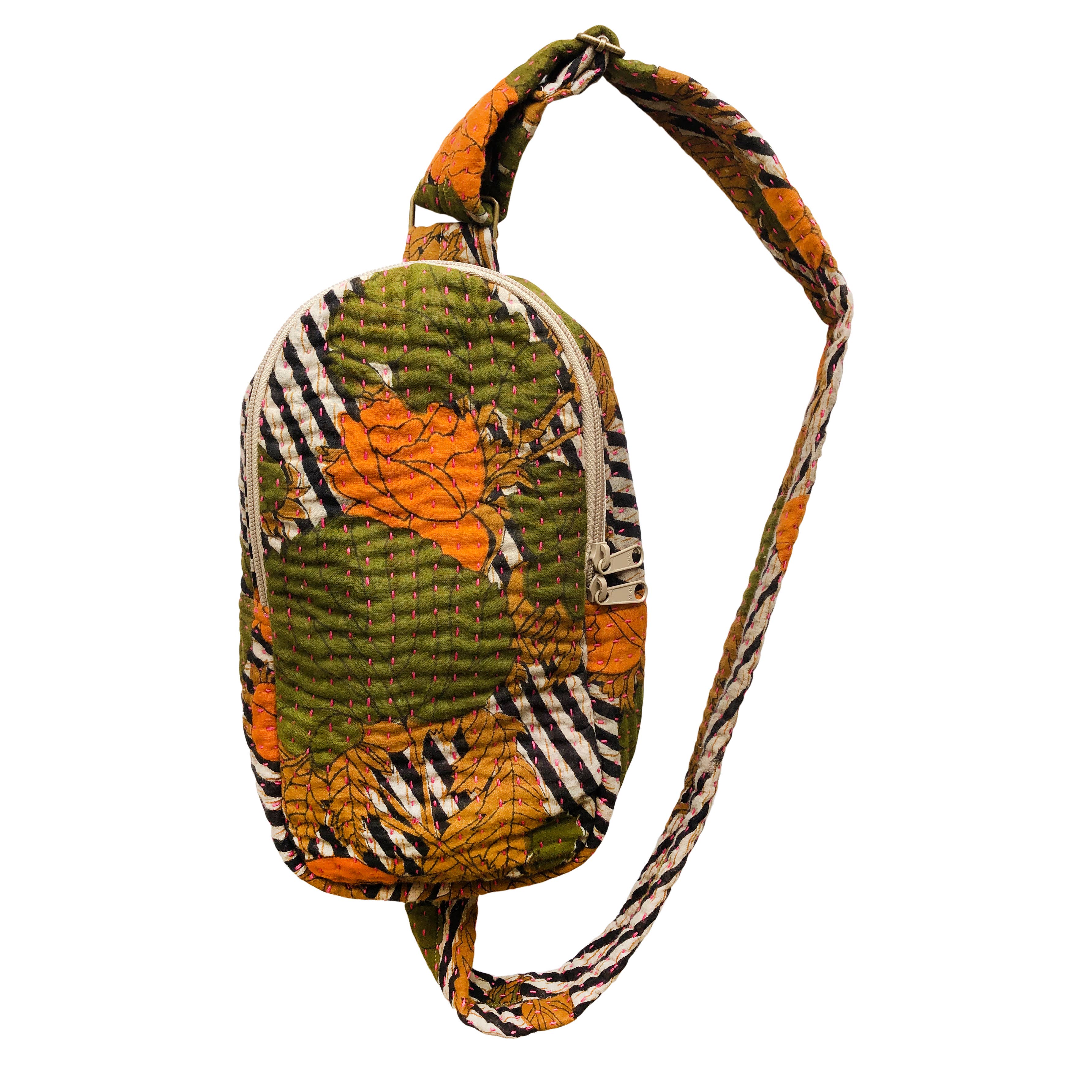 WorldFinds - Vente Sac à bandoulière – femme - Sac à bandoulière Kantha6