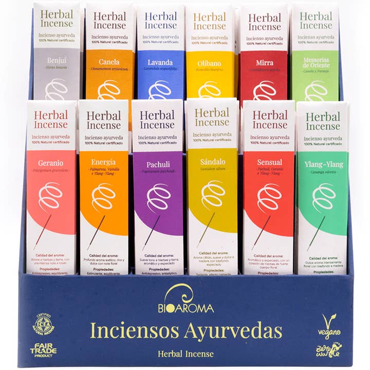 La Rueda Natural – Incenso por atacado – Expositor de Incensos Ecológicos BioAroma - Comércio Justo13