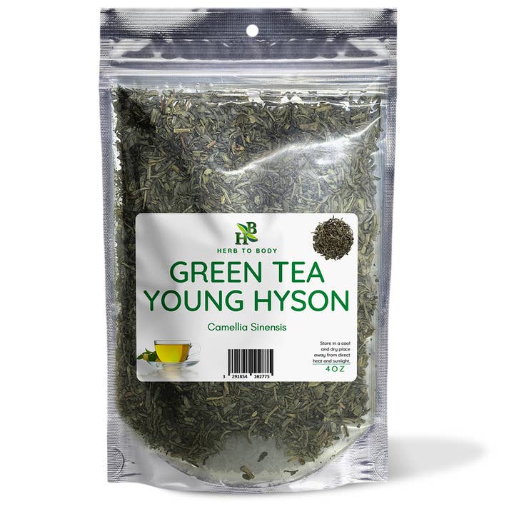 Herb To Body – wholesale Herbs – Young Hyson Green Tea 4oz