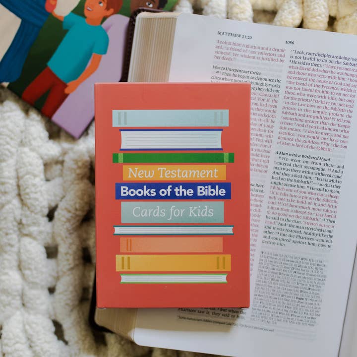 New Testament Books of the Bible Cards - Kids for wholesale by The Daily Grace Co