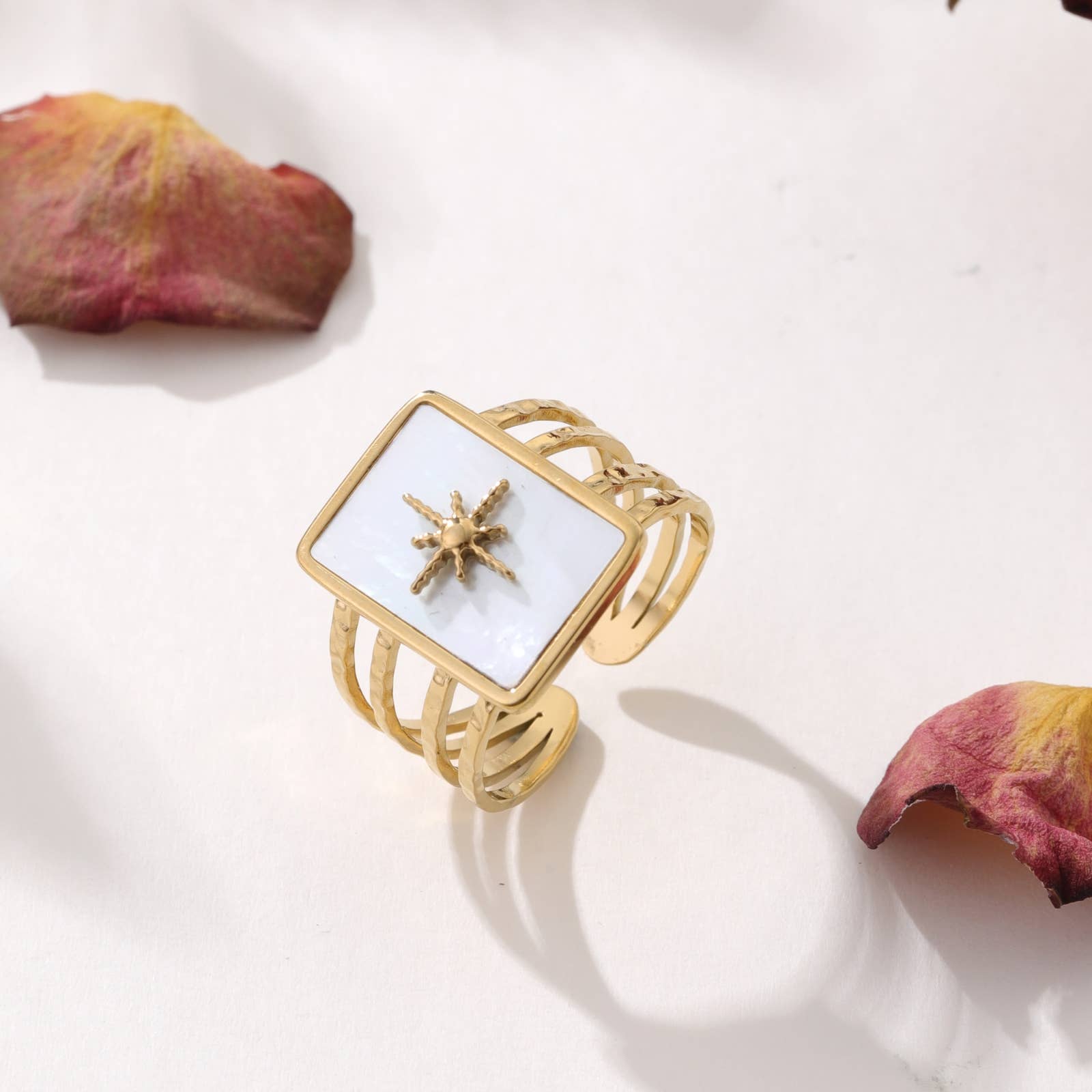 Guld Ring - Ameliana for engroshandel på Faire