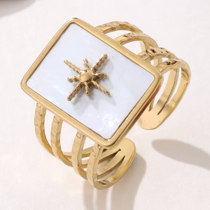 Guld Ring - Ameliana for engroshandel på Faire0