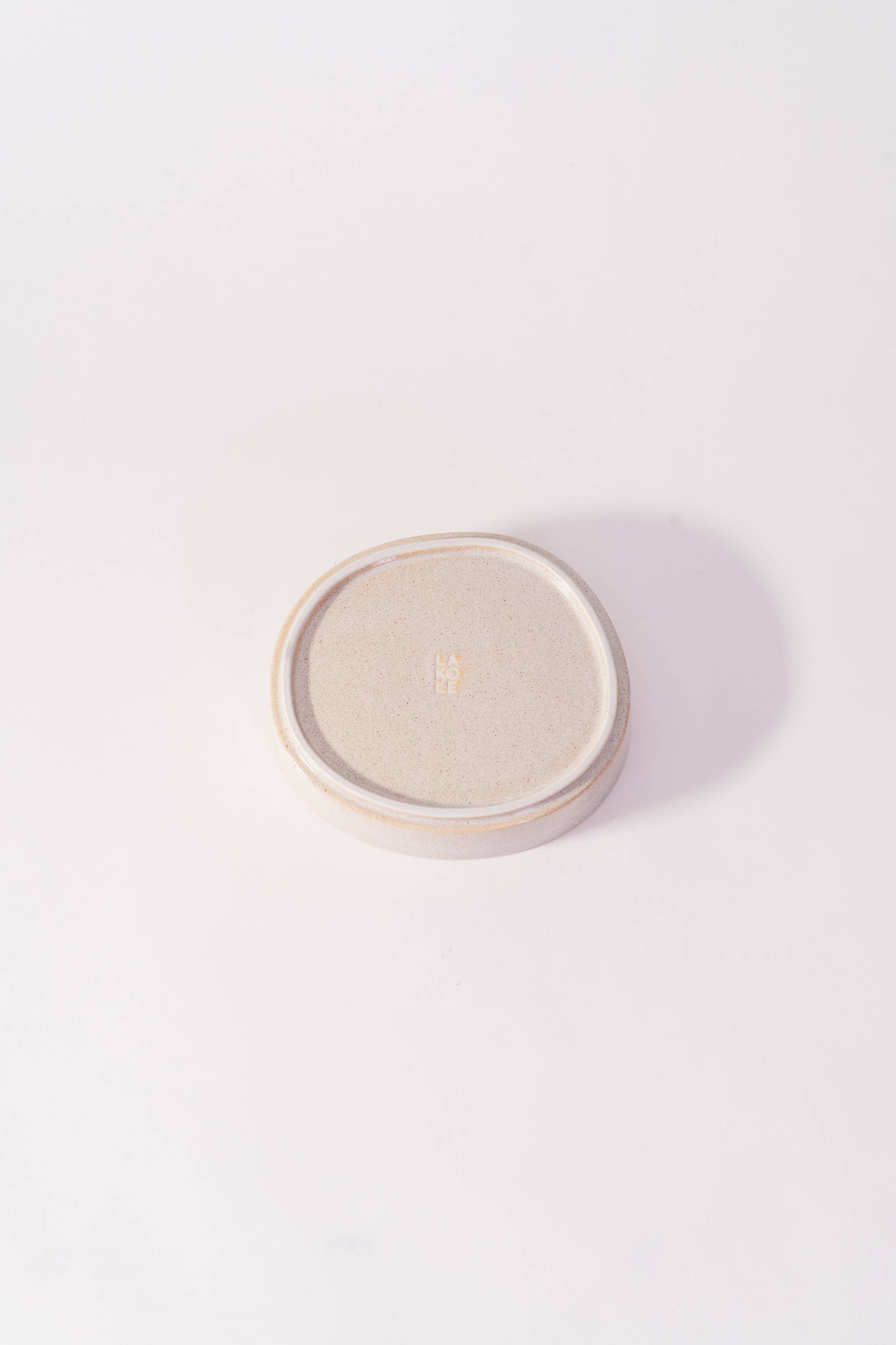 LAKOLE - Wholesale Serving Plate - Mino Ware Stackable Organic Deep Plate Small11