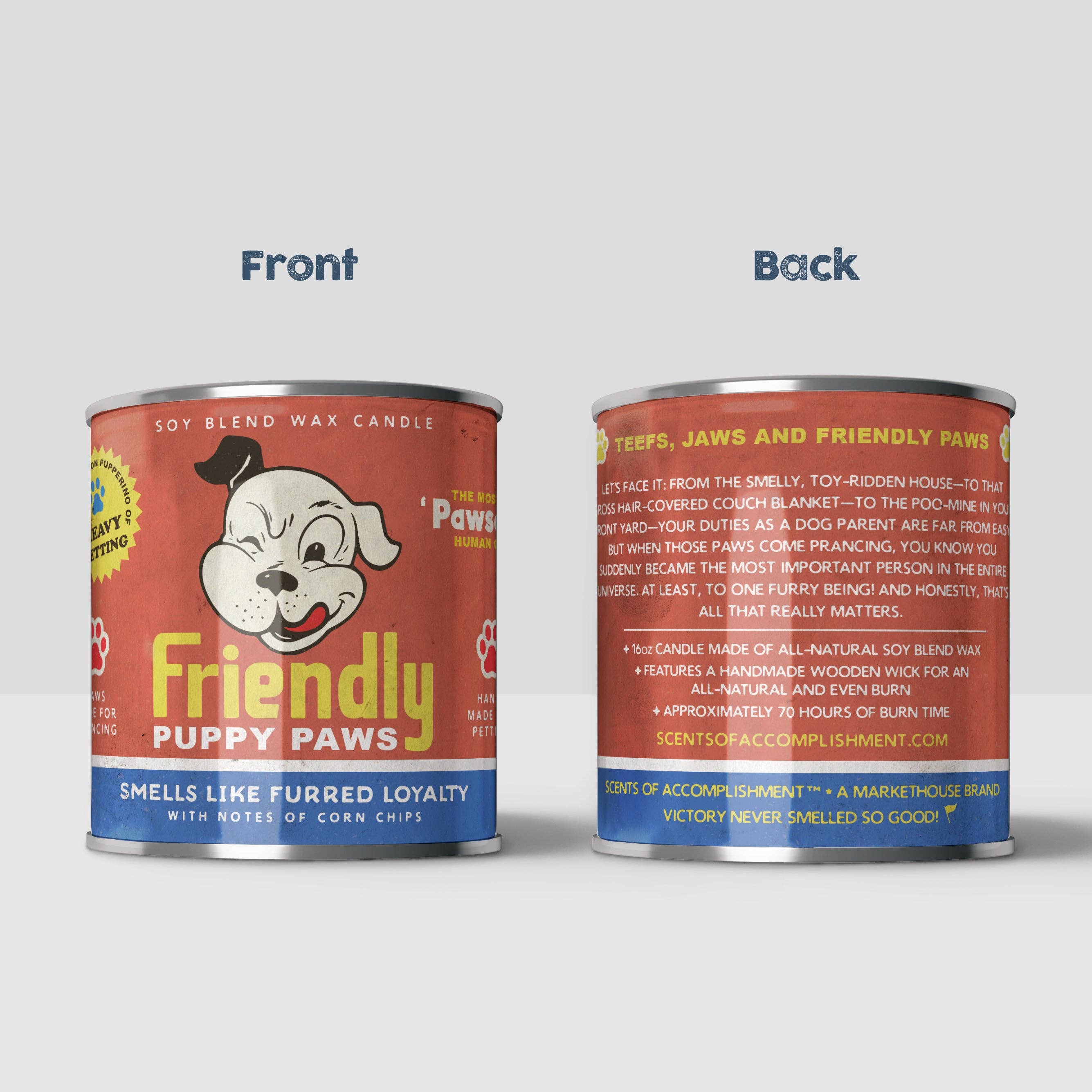 Scents of Accomplishment - Wholesale Jar/Filled Candle - Dog Parent 16oz. Candle2