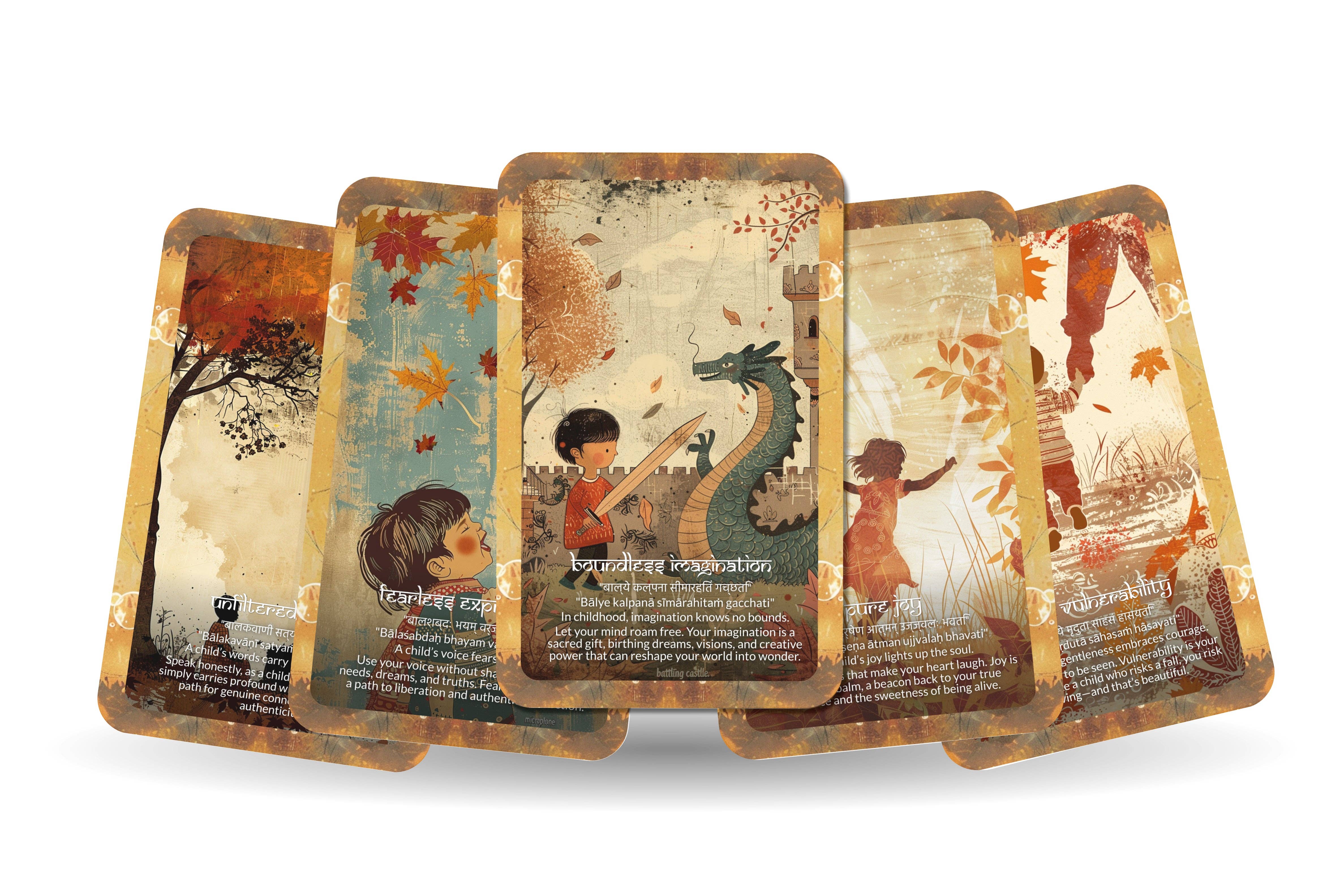 Ibiza Tarot USA - Vente Cartes de tarot - Jeu d'Oracle Divine Féminine Mantra Enfant – 22 Cartes7