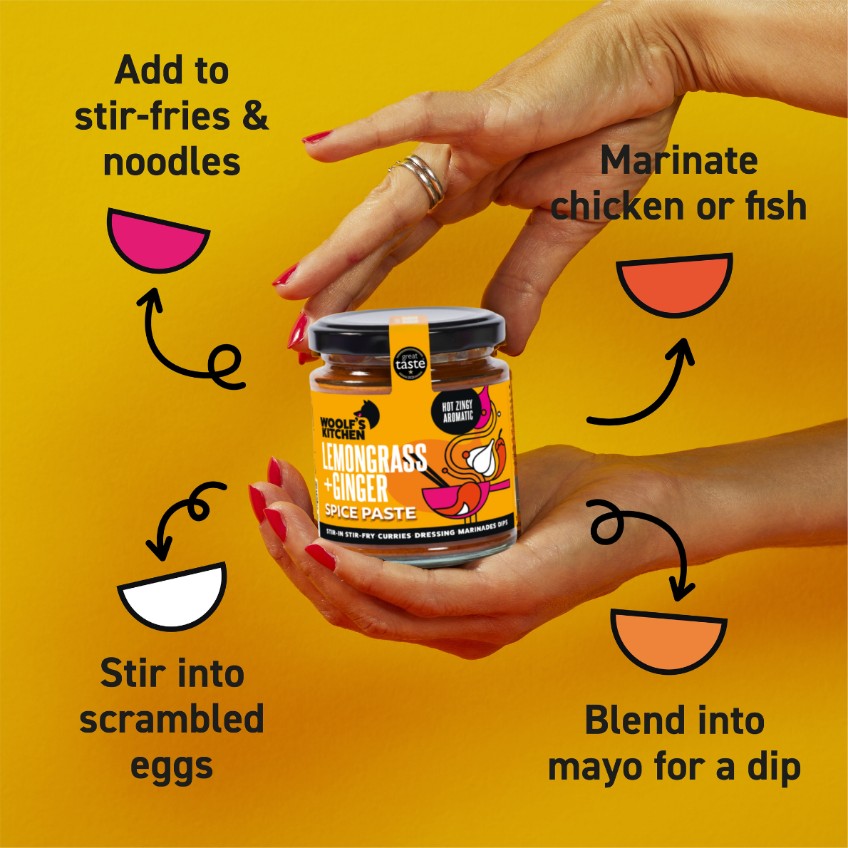 The Woolf's Kitchen – wholesale Marinade – LEMONGRASS + GINGER SPICE PASTE3