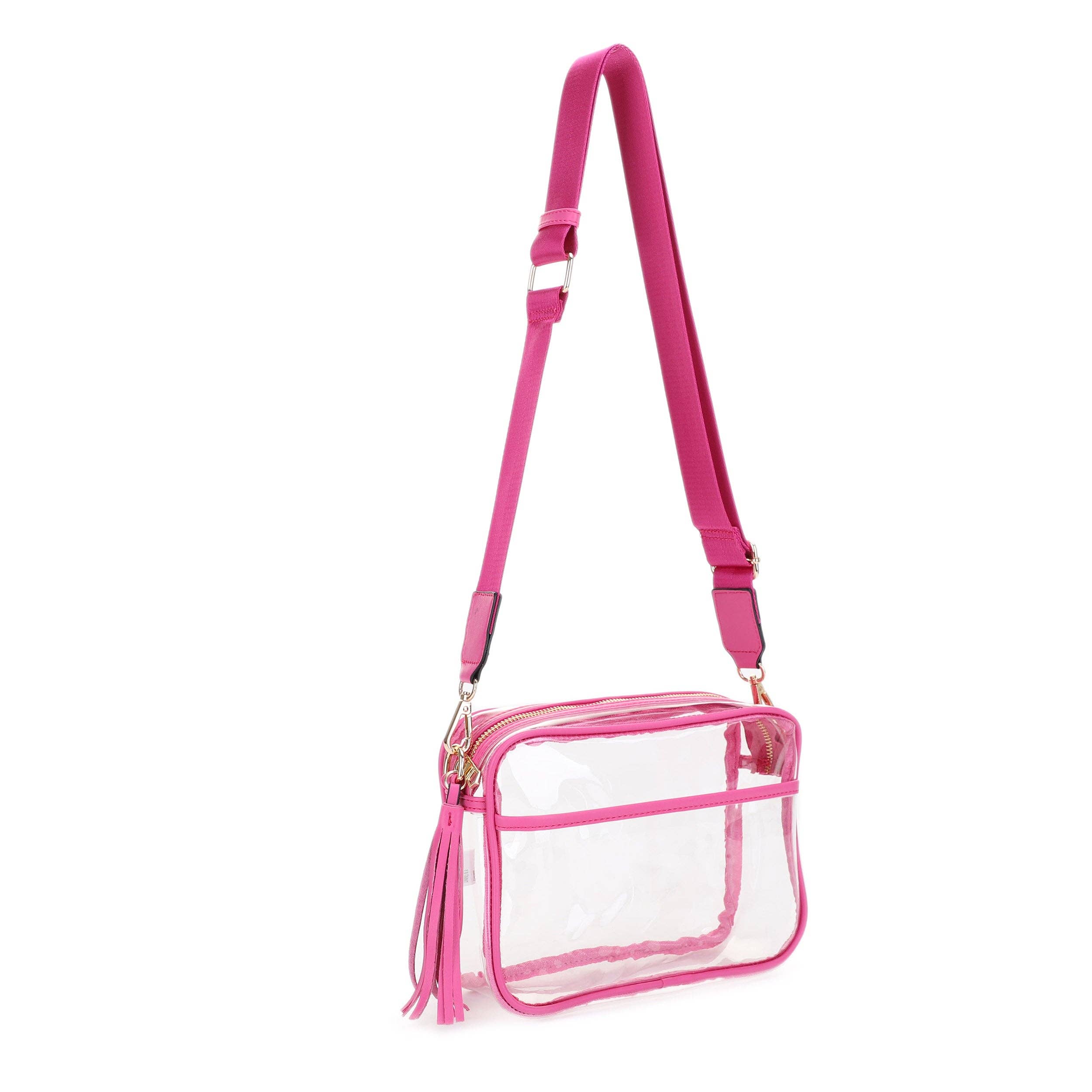 Isabelle Handbags - Wholesale Crossbody Bag - Women's - CR20413 Clear Crossbody Camera Bag7