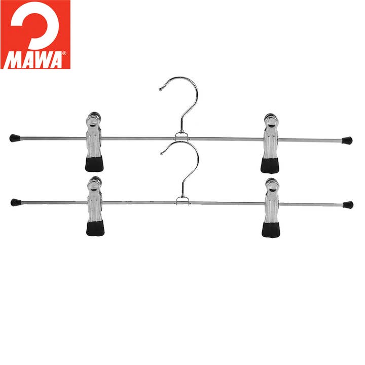 MAWA, Pant Hanger with Extra Large Clips for wholesale by Reston Lloyd