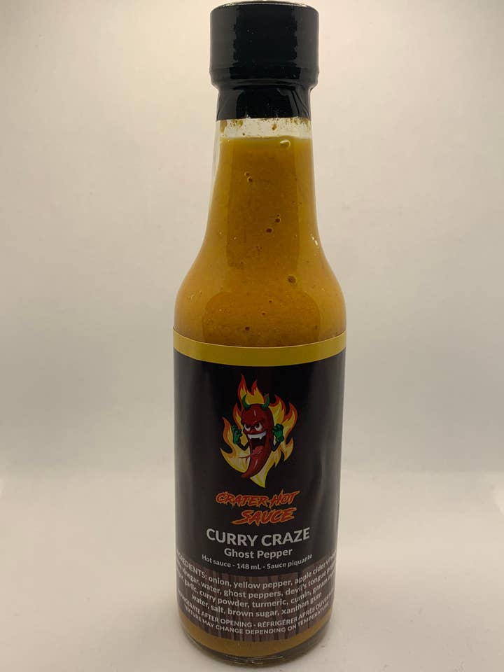 Crater Hot Sauce - Curry Craze for wholesale by Crater Hot Sauce