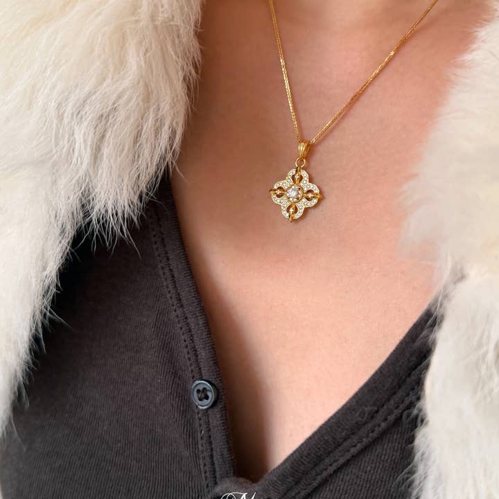 MINICYBER STUDIO - Wholesale Pendant/Charm Necklace - Vajra Dorje Necklace4