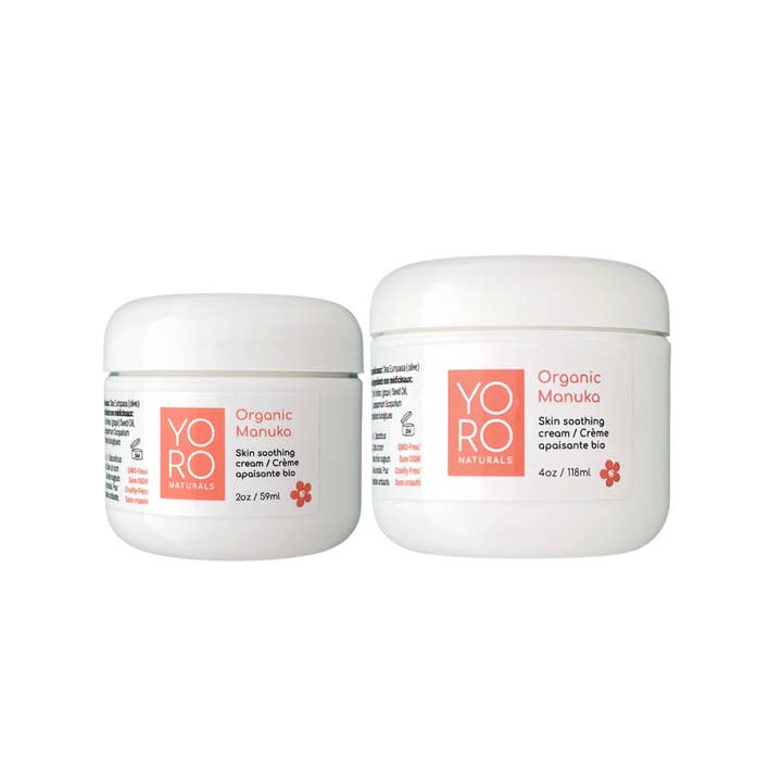YoRo Naturals - Wholesale Healing Salve/Balm/Cream - Original Organic Manuka Skin Soothing Cream - Per Unit