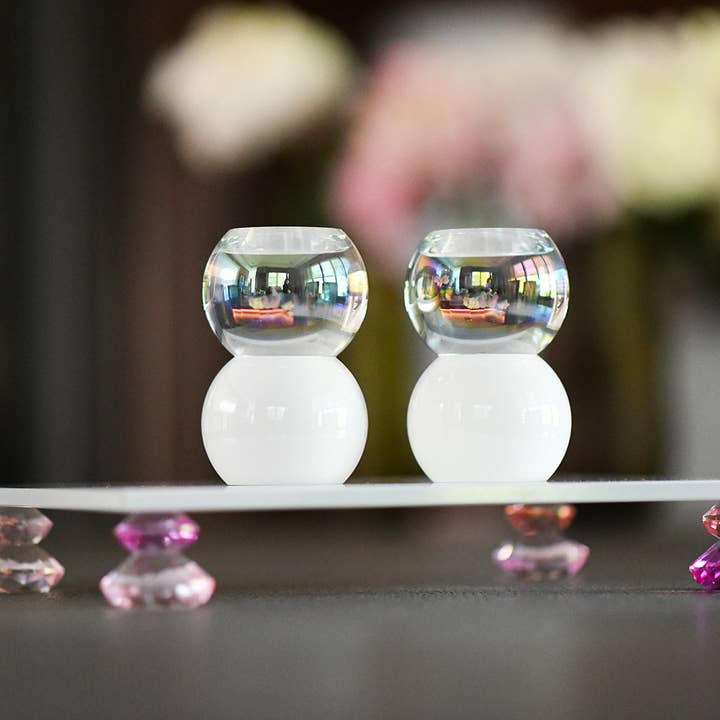 White Diamond Stack Crystal Tray for wholesale on Faire1