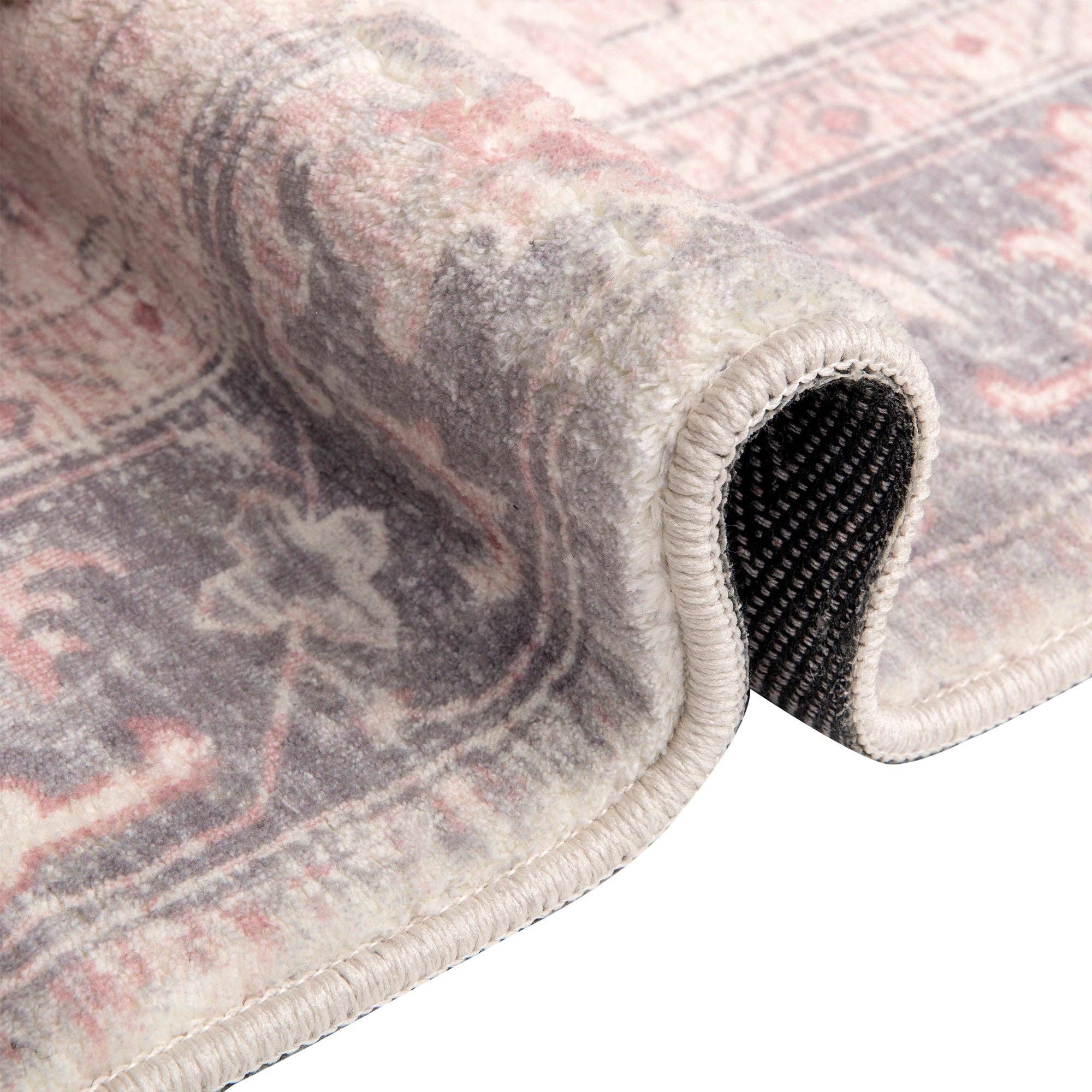 Levtex Home - Wholesale Area Rug - Heritage Blush Medallion Rug5