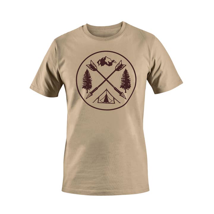 Maglietta Arrows Ultra Soft per la vendita all'ingrosso da parte di Outdoor Beards