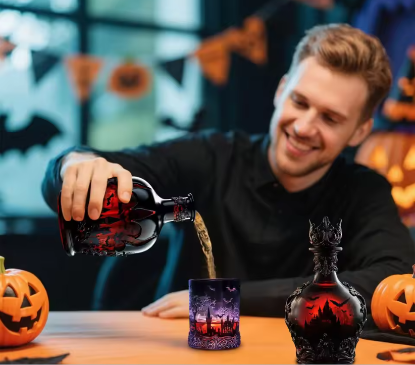 Buddha Ayurveda - Wholesale Decanter - Potion Whiskey Decanter – Gothic Bar Display1