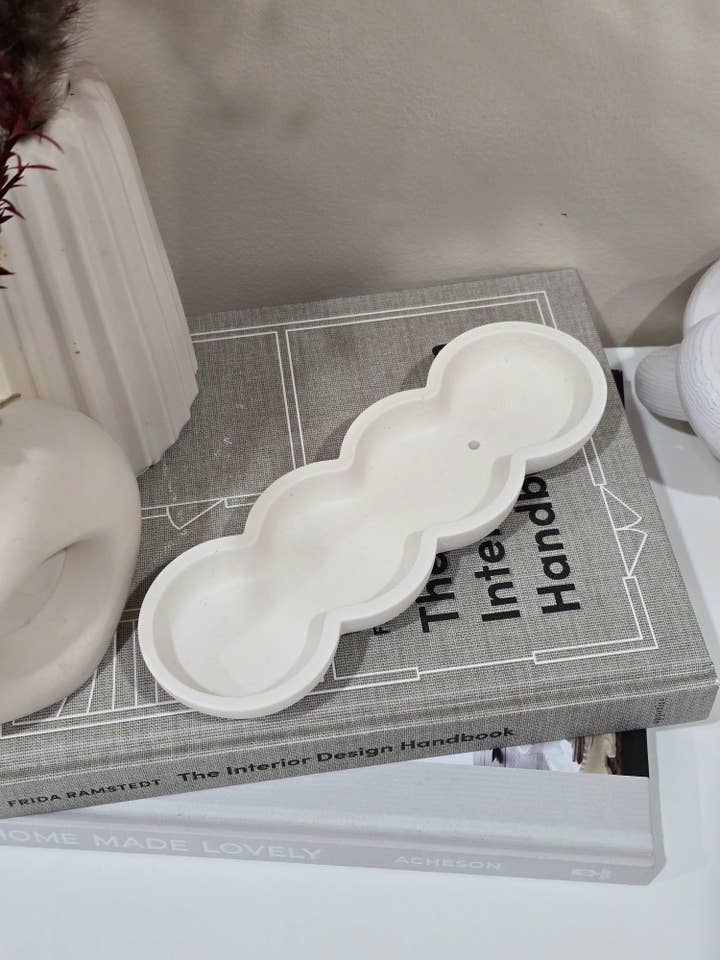 4 Circles Jesmonite Incense Stick Holder for wholesale by Sweet 'n' Fab Creationz Interiors