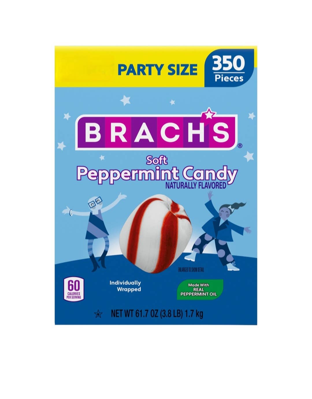 Majestic Wholesale - Wholesale Mints - Brach's Soft Peppermint Candies 350CT– Classic Mints