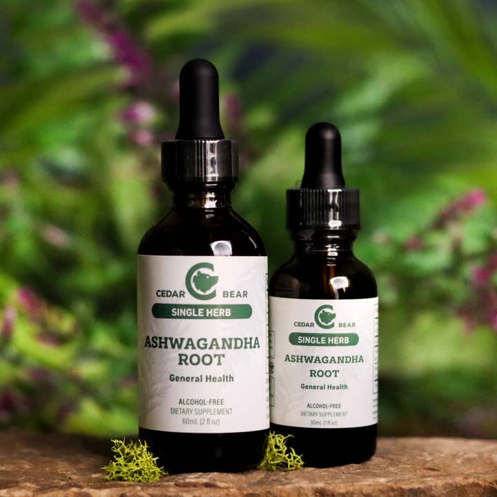 Cedar Bear Naturales - Wholesale Oral Supplement/Vitamin - Ashwagandha Root (Single Herb)1