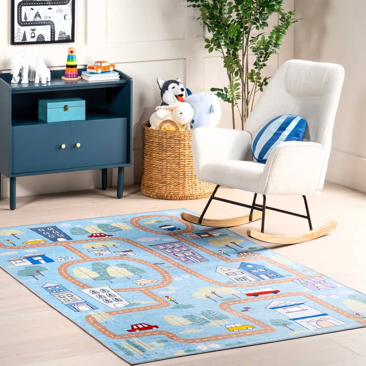 nuLOOM - Wholesale Area Rug - Kids & Baby - Chalea Kids Town Machine Washable Area Rug10