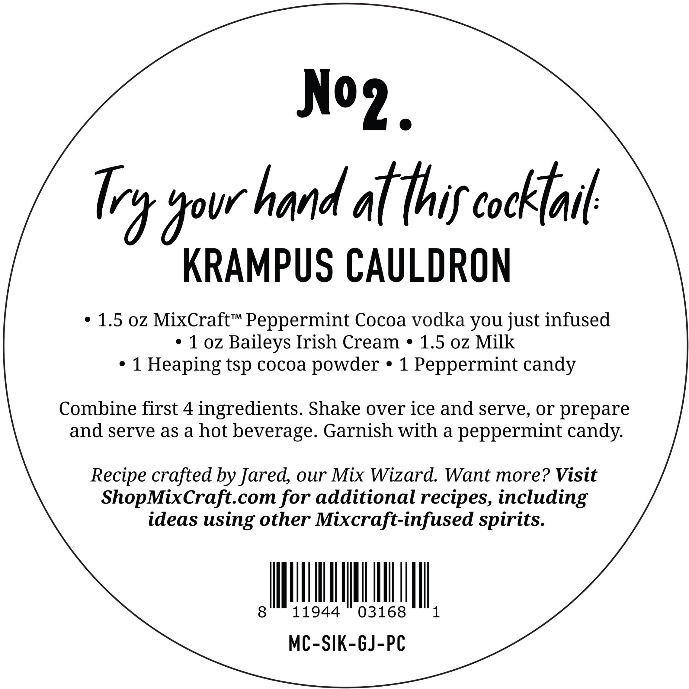 MixCraft – wholesale DIY Drink Kit – Pepparmynta kakao ande infusionssats5