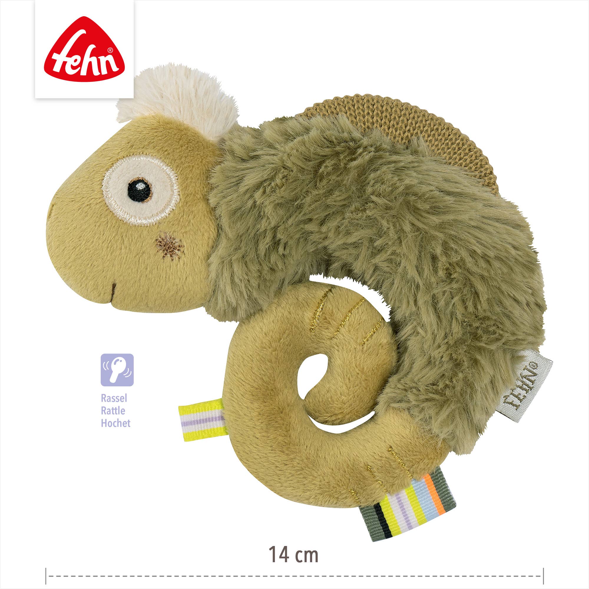 Fehn - Wholesale Handheld Rattle - Baby - Chameleon Grasping Ring - Grasping & Motor Skills Toy4