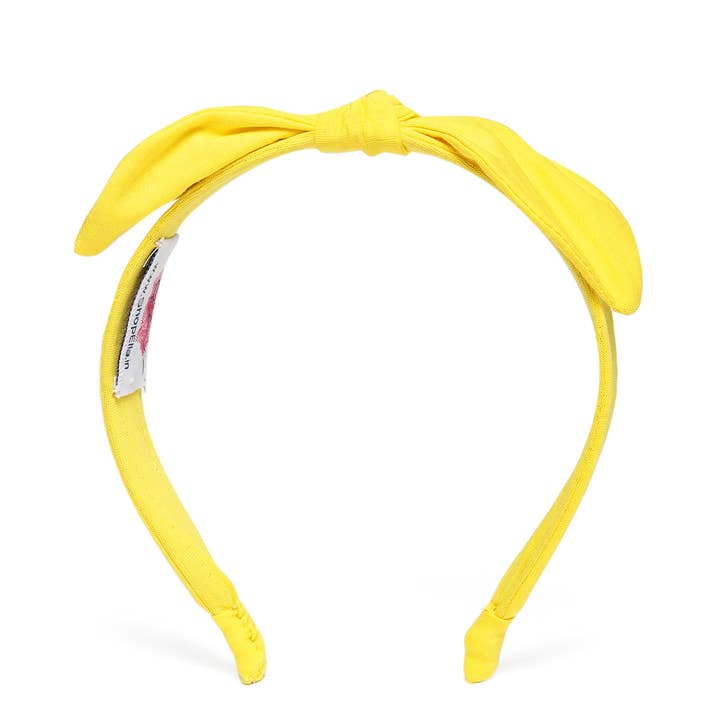Anna Headband In Yellow Jersey for wholesale by Elaa