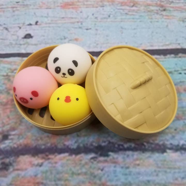 MIAS SHOP - Wholesale Fidget Toy - Kids - Animal Bao Bun Sensory Fidget Toy0