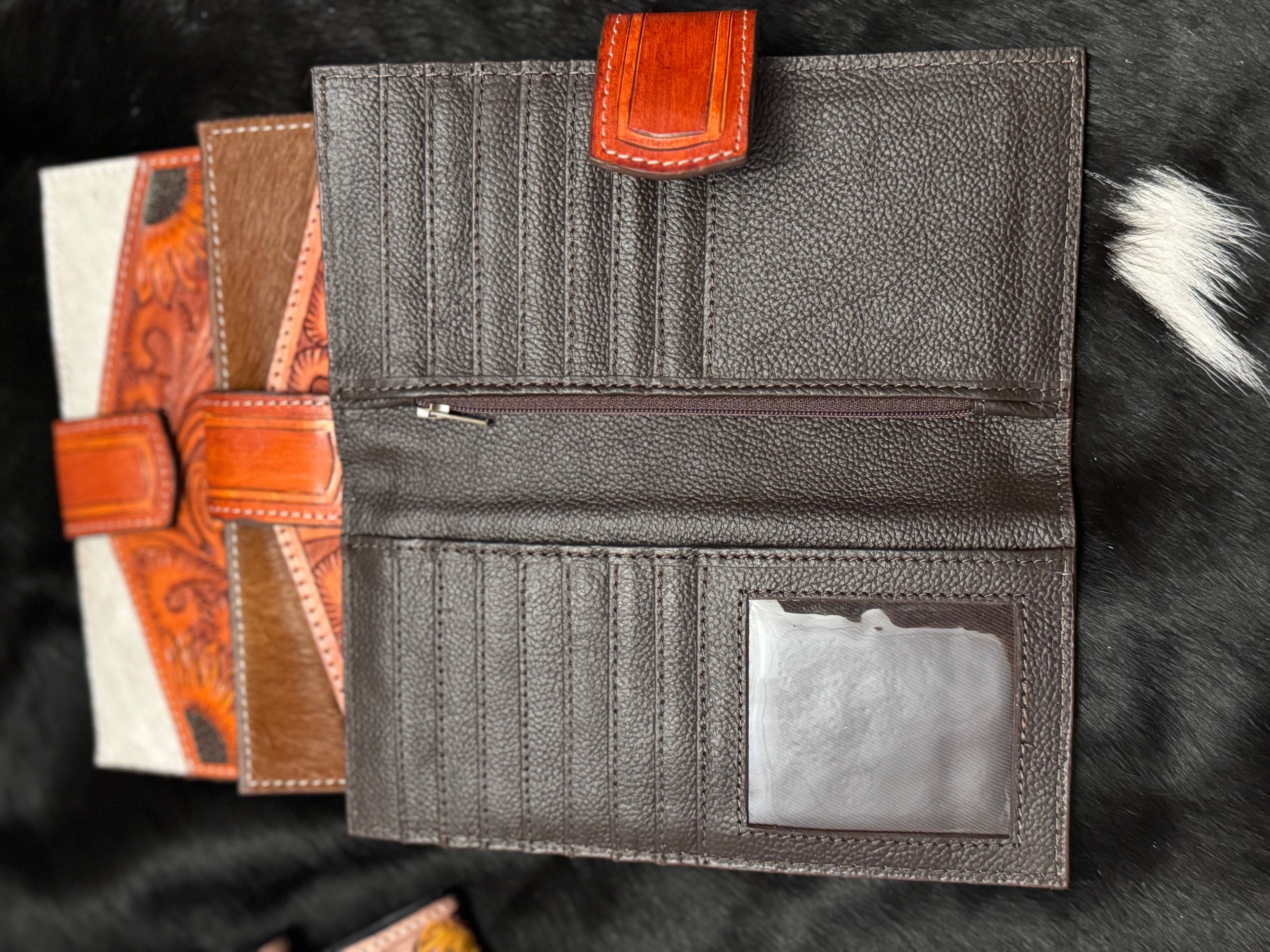 FRINGE & LUXE - Wholesale Wallet - Women's -  Scarlet, sunflower wallet2