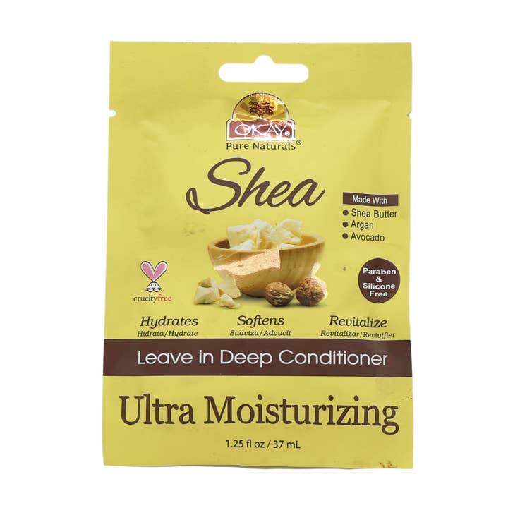 KT Supply – wholesale Hair leave-In conditioner – OKAY Ultra Moisturizing Shea LeaveInConditioner Packet 1.5oz