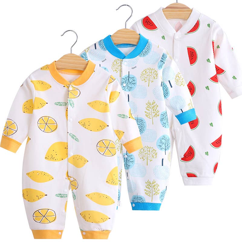 PatPat - Wholesale Bodysuit (Non-Footed) - Baby - Baby Onesies Print Fruit & Animal Prints (Non PatPat tags)11