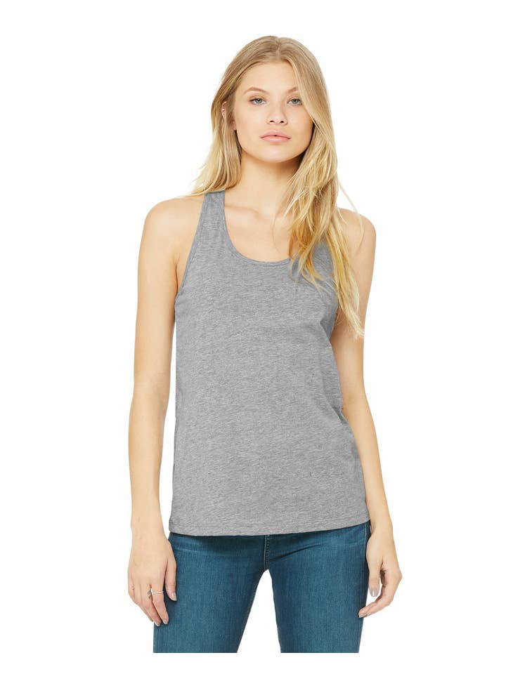 Total Apparel - Wholesale Tank Top - Women's - Bella + Canvas B6008 - Ladies' Jersey Racerback Tank