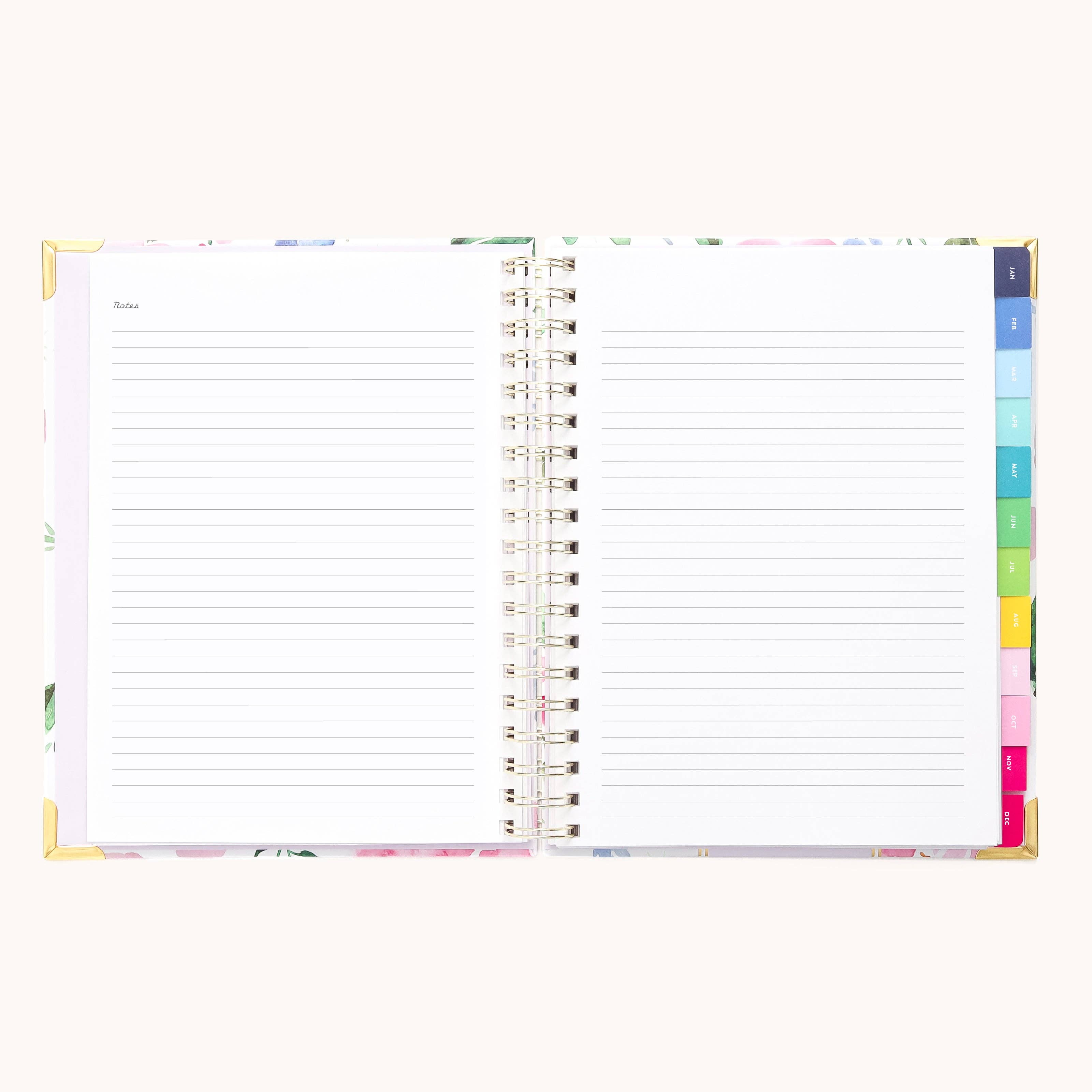 Simplified by Emily Ley – Engroshandel Planner – 2026 Spiral Ugentlig Forenklet Planner - Sommerhus Blomster7