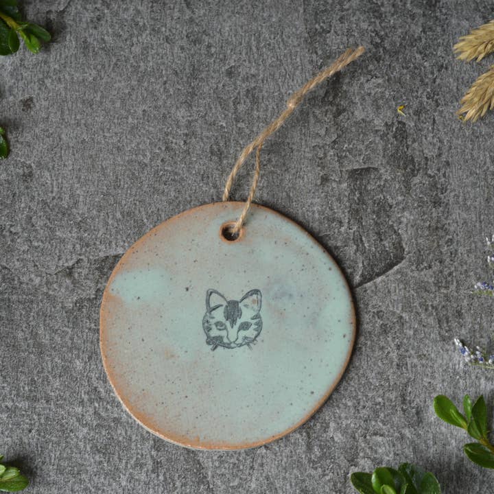 Keramisk prydnad - Lilla Katt för wholesale av Mud & Maker