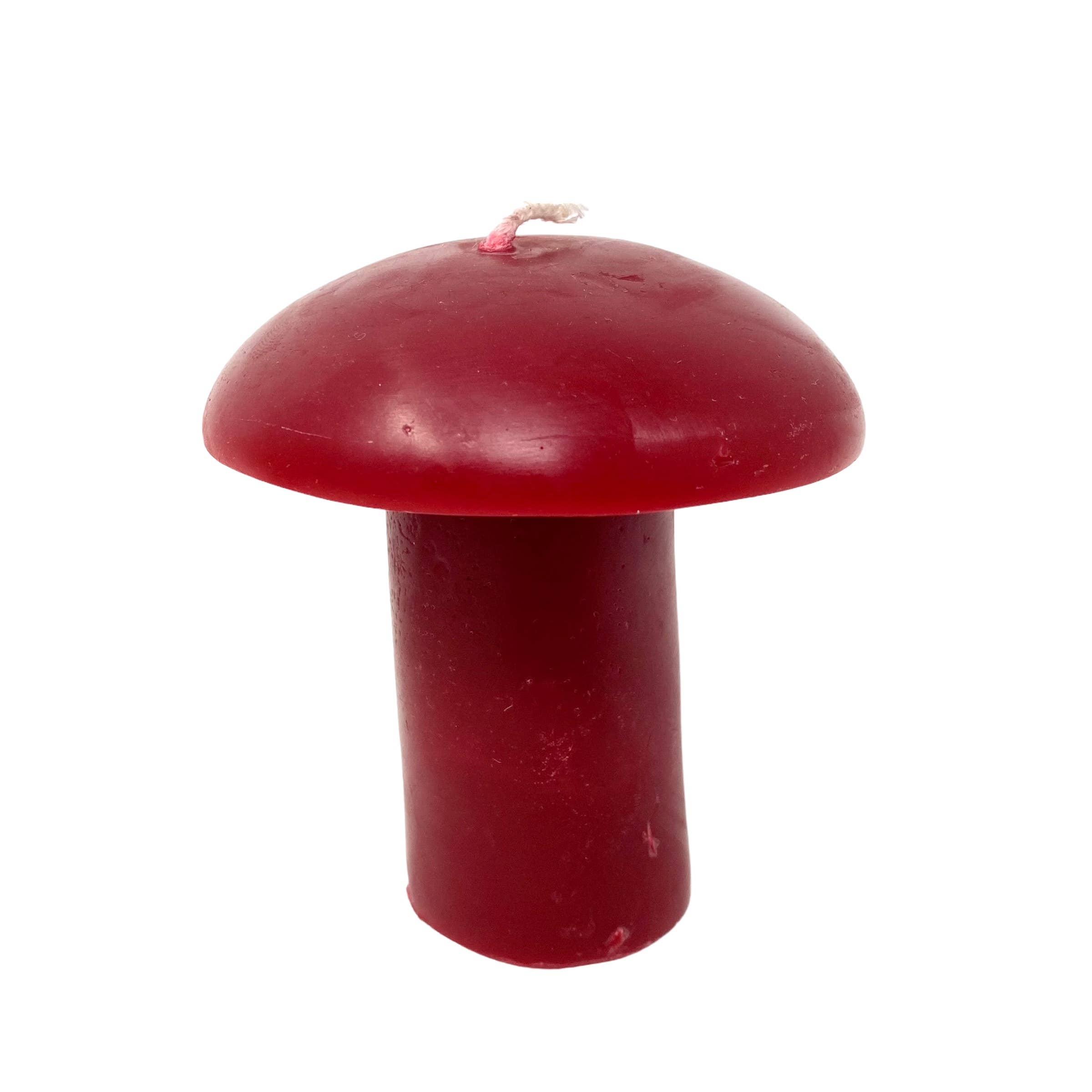 Freedom Rocks - Venta al por mayor Velas de diseño llamativo - Vela grande de cera de abejas con forma de hongo de 4 pulgadas de alto4