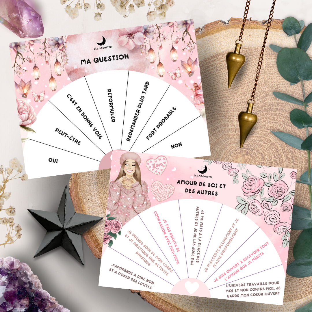 Les Moonettes - Wholesale Stationery/Notecard Set - 8 clock dials2