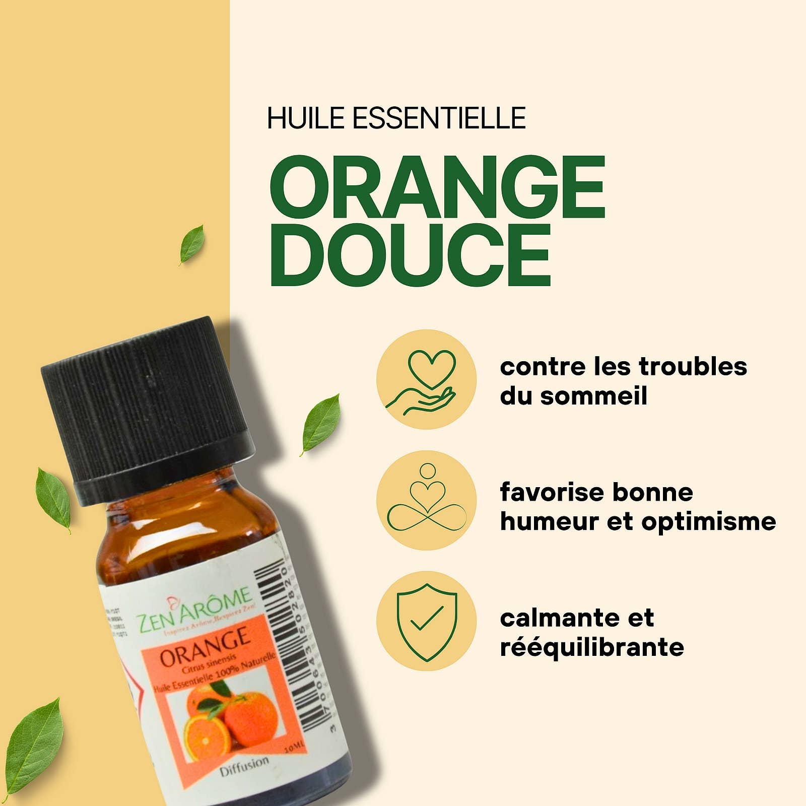 Zen'Arôme - Wholesale Essential Oil - Sweet Orange Essential Oil - 100% Natural - 10ml7