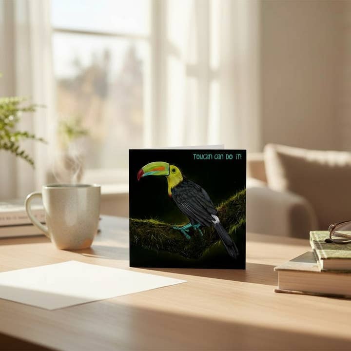 Toucan Do It – Opmuntrings- & Held og Lykke-kort for engroshandel hos Cherith Harrison