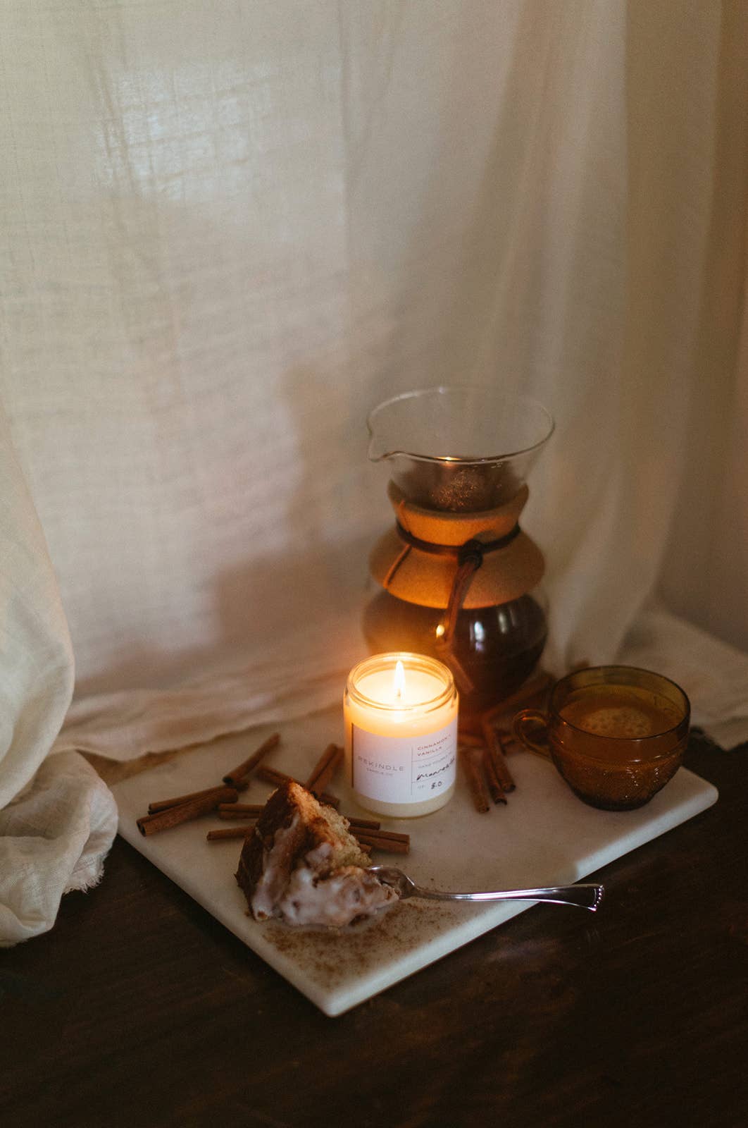 Rekindle Candle Co – Großhandel Kerze im Glas / gefüllte Kerze – Cinnamon + Soja-Kerze aus Baumwolle3